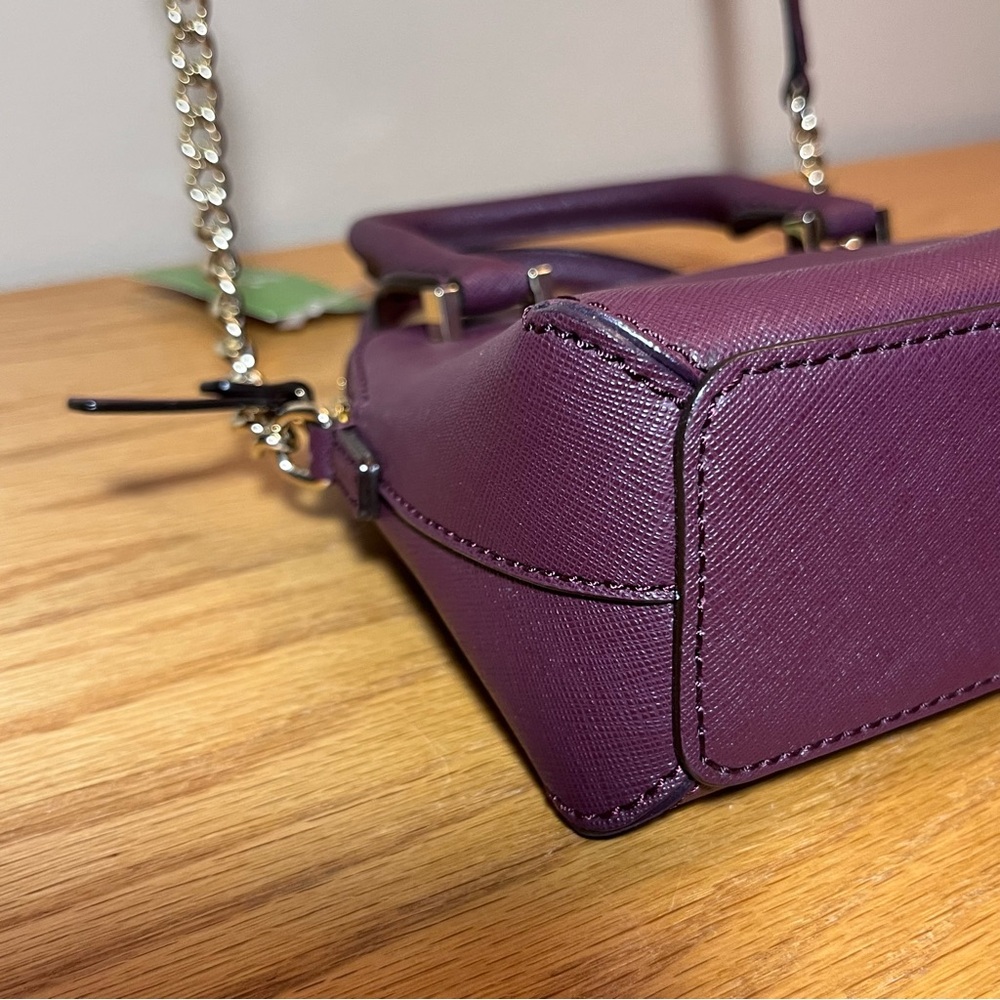 🎉 HP 🎉 NWT Kate Spade Cedar Street Mini Maise Mulledwine Crossbody - Picture 6 of 13